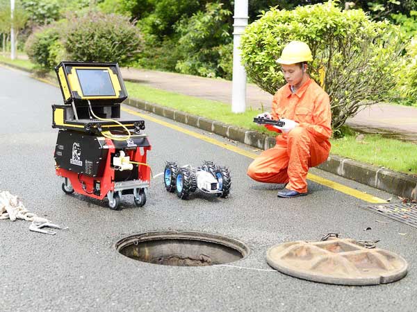 巴塘管道机器人检测