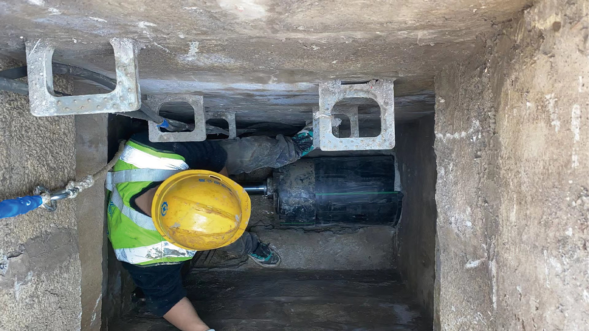 巴塘HDPE短管内衬法